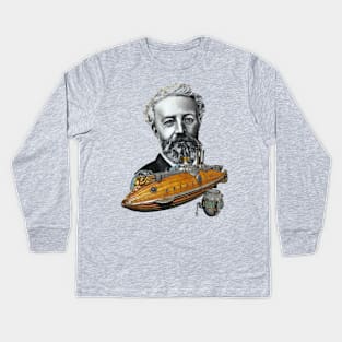 Jules Verne Kids Long Sleeve T-Shirt